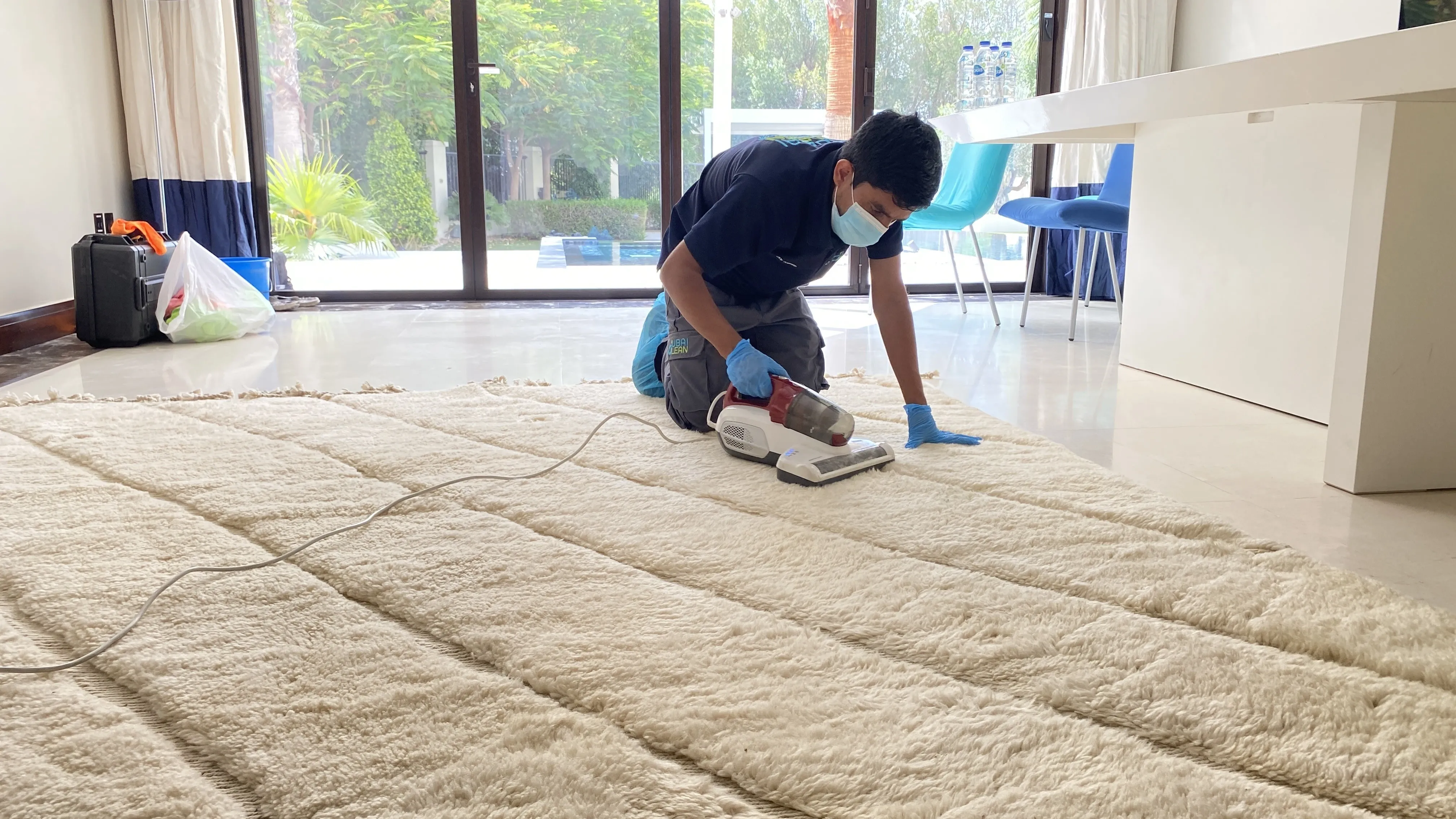 A clean living room carpet in a Sydney home.